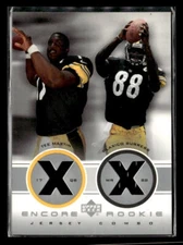 Tee Martin / Plaxico Burress 2000 Upper Deck Encore Rookie Conbo Jerseys#RC2