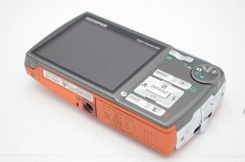 "Near mint" OLYMPUS μ830 8.0MP Compact Digital Camera Persimmon Orange #250510m - Picture 5 of 10