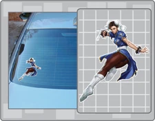 CHUN-LI Vinyl Decal #2 Car Truck Sticker Street Fighter Decal