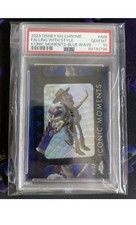 2023 Topps Chrome Disney Falling With Style Toy Story Blue Wave /23 PSA 10