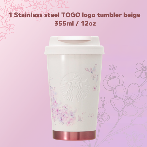 Taza vaso Starbucks Japón 2025 SAKURA 2ª noche cerezos por la noche NUEVO - Imagen 2 de 232