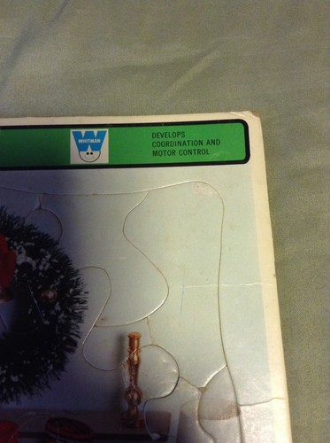 Vintage 1969 Whitman Tray Puzzle Christmas #4424 VGC - Picture 3 of 4