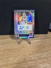 2023 Donruss Optic Signature Series Holo Hunter Tyson RC #SS-TYS Denver Nuggets