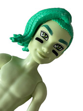 New Monster High Deuce Gorgon Ghoul Spirit 2022 G3 Reboot Nude Doll Ooak Custom
