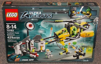 LEGO Ultra Agents 70163 Toxikita's Toxic Meltdown Set New In The