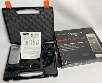 PARTS ONLY ALCOMATE Premium Breath Alcohol Tester Alcoscan AL7000