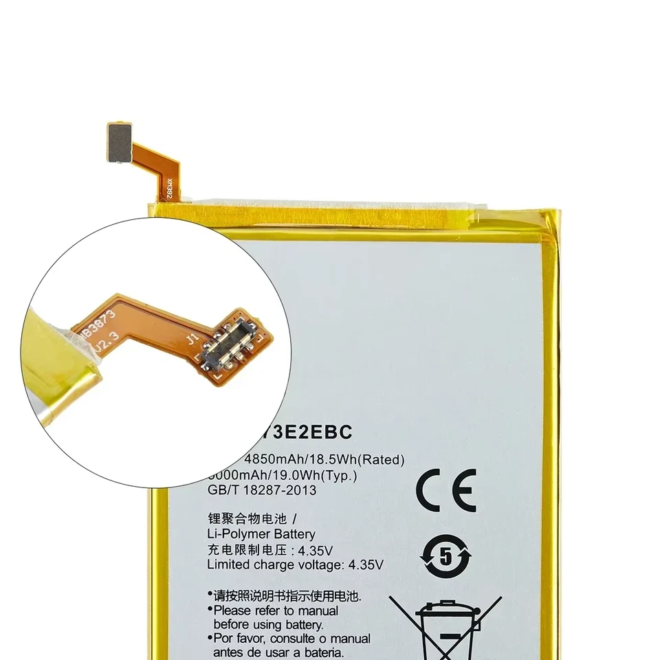 Akku für Huawei HB3873E2EBW HB3873E2EBC 5000mAh 3,8V - Bild 3 von 4