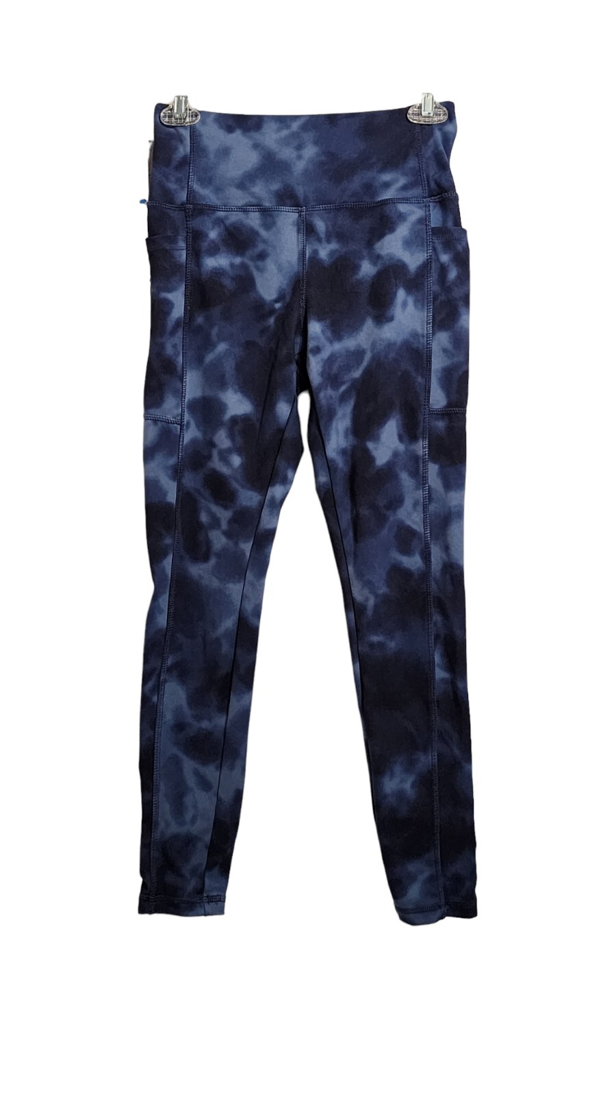 Danskin yoga pants Excercise Workout  Pants Leggins Blue Womens Small-image
