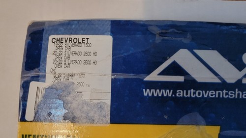 AVS in Channel Auto Vent Shade Chevrolet 19-22 Silverado GMC Sierra Crew Cab - Picture 8 of 9