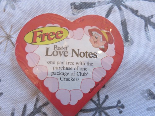 Heart Shaped Post-It Love Notes. Promotional from Keebler - Picture 3 of 5