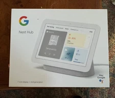 Google Nest Hub (2nd Gen.) Smart Display - Chalk (GA01331-US)