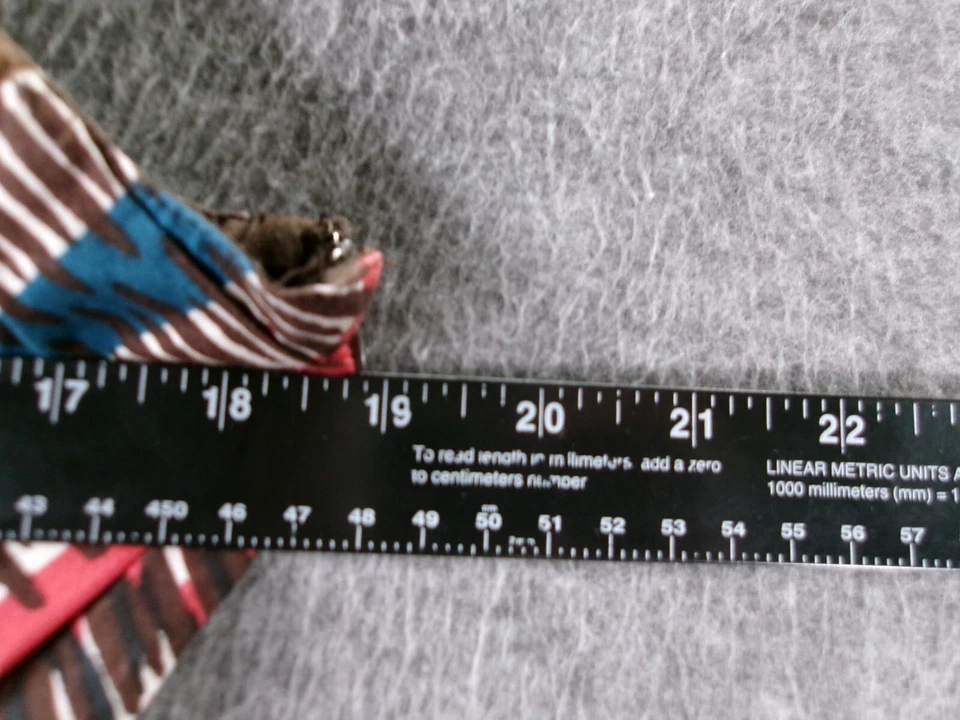 Charter Club Dress Women 14 Petite Southwestern Aztec Native Inspired Beaded - Image 3 of 4