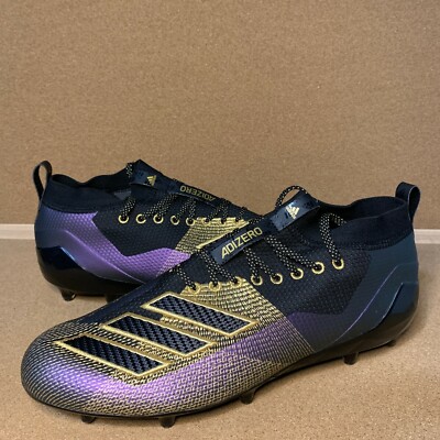 football cleats purple and gold