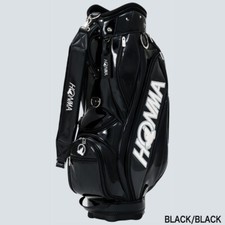 新品未使用 HONMA キャディバッグ Wフュージョン BLACK /BLACK 0107085510_677c6d5e7911d.jpg