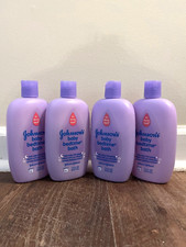 4 Johnson's No More Tears Baby Bedtime Bath 15 Oz. Each