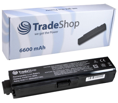 AKKU 6600mAh für Toshiba Satellite P740 P-740 Serie Batterie