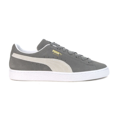 Puma Men's Suede Classic XXI Steel Grey/White Sneakers