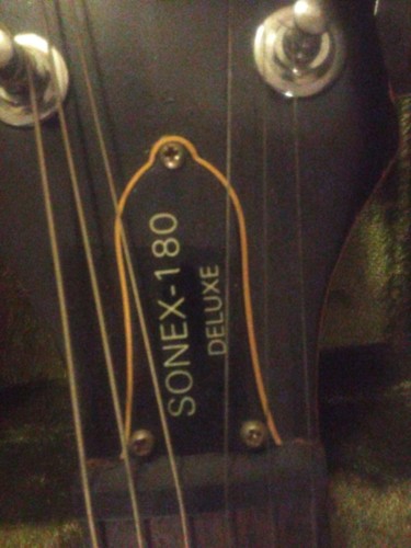1981 original vintageGibson Sonex 180 Delux - Picture 3 of 4