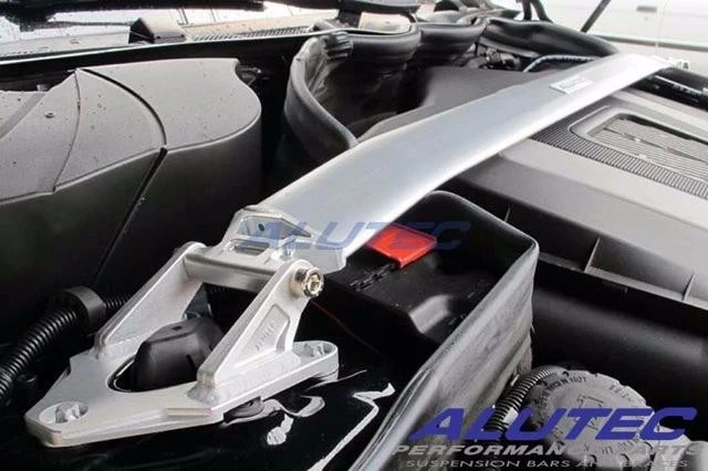 Alutec Aluminum Front Strut Brace Bar for 08-14 M-Benz C63AMG Coupe/Sedan Only - Image 2 of 4