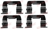 Quick Brake 109-1668 Accessory Kit, Disc Brake Pad For Hyundai