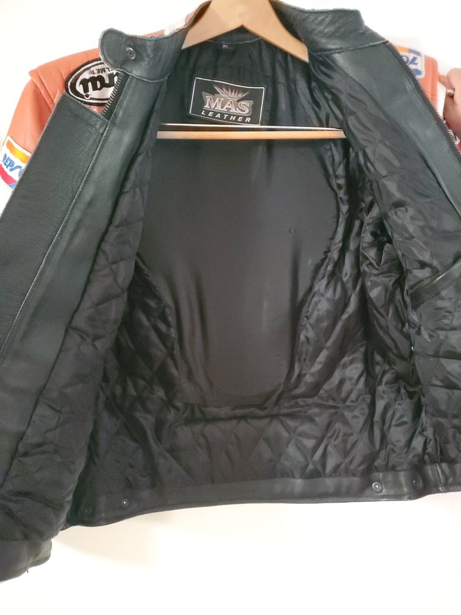 GENUINE ライダースジャケット　REPSOL レーシング　L Repsol Motorcycle Jackets for sale | eBay