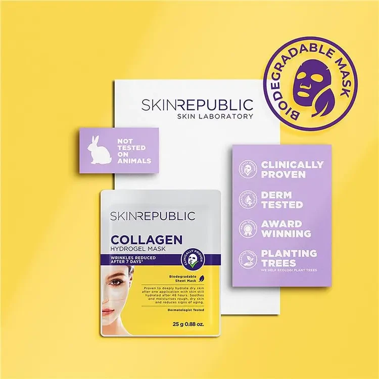 Skin Republic Collagen Hydrogel Face Mask 25g - image 4 of 4