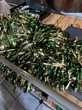Set Of 25 Green/gold Cheerleading Pom Poms