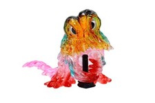 CCP Middle Size Godzilla EX Smokestack Hedorah Psychedelic Color Clear Figure
