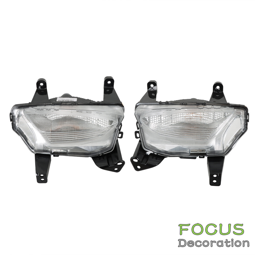 Front Lower Bumper Cover With Fog Lamps & Brackets – Fits Chevrolet Equinox 2022-2023