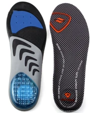 2 Pairs Sof Sole Men's Airr Orthotic Performance Insoles Replacement Insert