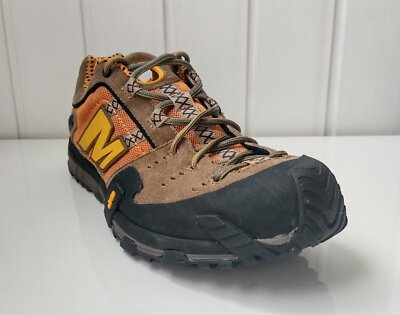 Merrell Ozzy Vibram Sole Men's Hiking Shoes Orange/Otter Size 9 | eBay