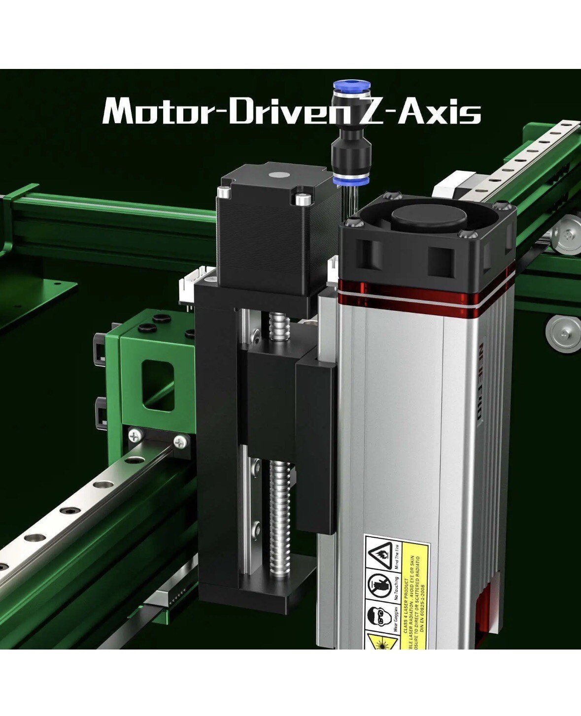 NEJE Max 4 E40 Laser Engraver cutter 4 Axis Industrial Laser engraving