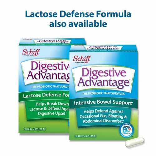 Digestive Advantage Intensive Bowel Support Probiotic Digestive Enzyme 96 Count+ - Picture 5 of 6