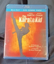 The Karate Kid (Blu-ray/DVD, 2010, 2-Discs) Jaden Smith, Jackie Chan, New BOX-37