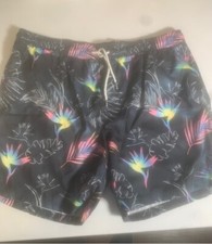 Mens Tropical Swim Shorts- XL