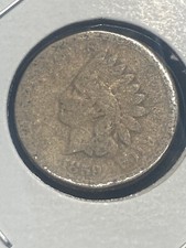 1859 Indian Head Cent - First Year Copper Nickel - As Shown! (#0958)