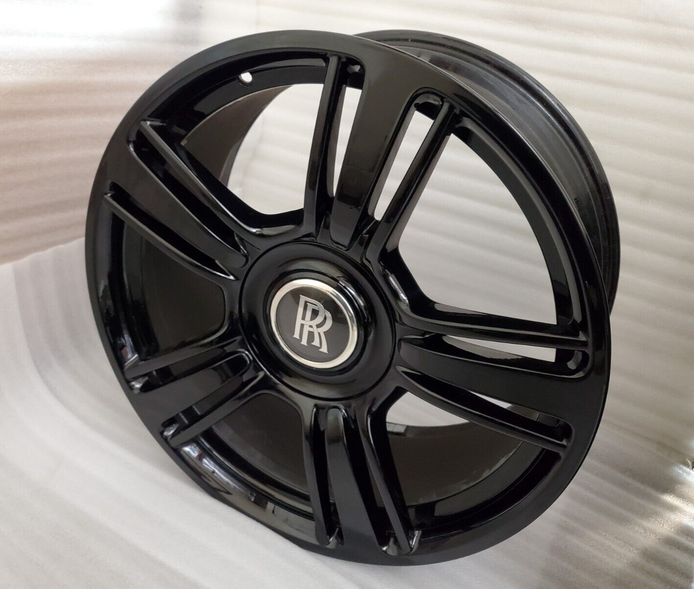 Original 21" Rolls Royce OEM Wheels Black Rims Ghost Wraith Dawn 22 ($3185-obo)