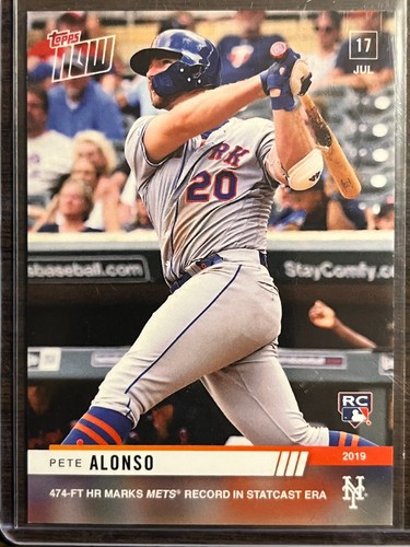 2019 Topps Now 524 Pete Alonso