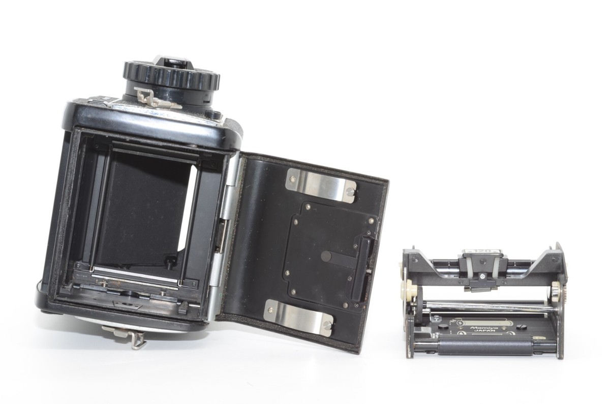 【美品】Mamiya M645 1000s + 55mm F2.8 NEAR MINT] Mamiya M645 1000S C 55mm f2.8 PD & Prism finder +