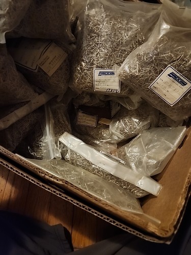 MASSIVE LOT Assorted New Unused Carbon Film Resistors Paccom 70 LBS! Vintage NOS - Picture 17 of 20