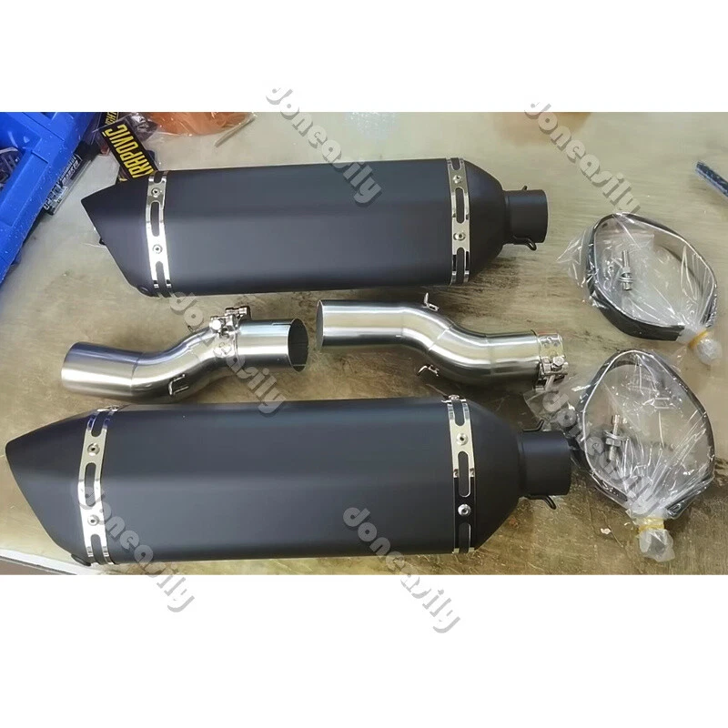 Silenciador tubo medio sistema escape 51 mm para Suzuki Hayabusa GSX1300R 2021 2022 2023 Foto 2 de 4