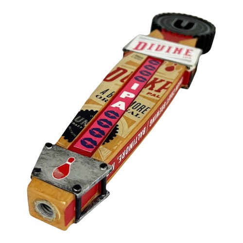 Union Craft Brewing "DIVINE IPA" Beer Tap Handle Mancave Pub Baltimore, MD - Picture 7 of 8