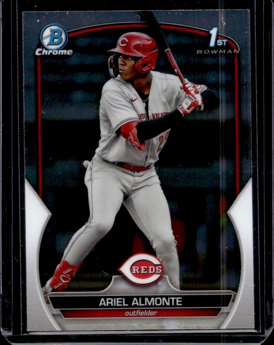 Ariel Almonte 2023 Bowman Chrome Baseball - 1st #BCP-78 - Cincinnati Reds