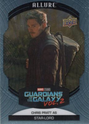Marvel Allure Stahlbasiskarte #59 Chris Pratt als Star-Lord