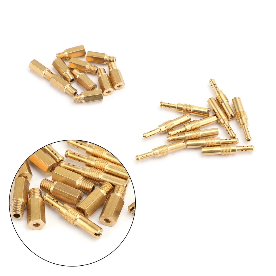 20Pcs/Set Carburetor Main Jet kit & Slow Pilot Jet Tool fit For PWK OKO CVK ✔ - Image 3 of 4