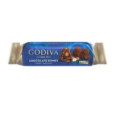 Godiva Domes Crispy Hazelnut 3 Stück - 30g KOSTENLOSER VERSAND WELTWEIT