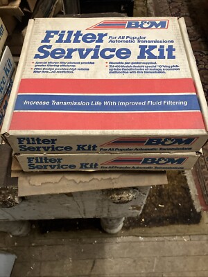 B&M Automatic Transmission Filter Service Kits . FORD & GM. NOS .