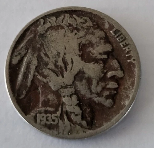 1935 P Buffalo Nickel 5c - Philadelphia Mint