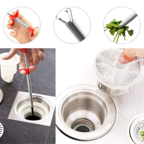 Diy Drain Tool Push-type Drain Tool Hair Drain Clog Remover Tool with for Shower