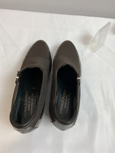 Donald J Pliner donna Sana marrone scuro zeppa stivaletti pantaloni casual taglia 5,5 M - Foto 7 di 11